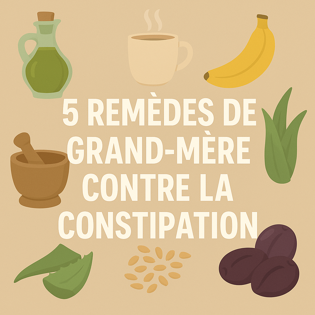 5 remèdes de grand-mère contre la constipation