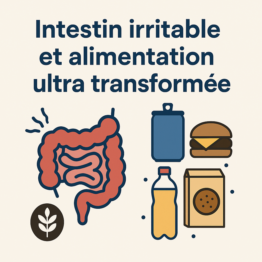 Intestin irritable et alimentation ultra transformée : preuves d’un lien direct