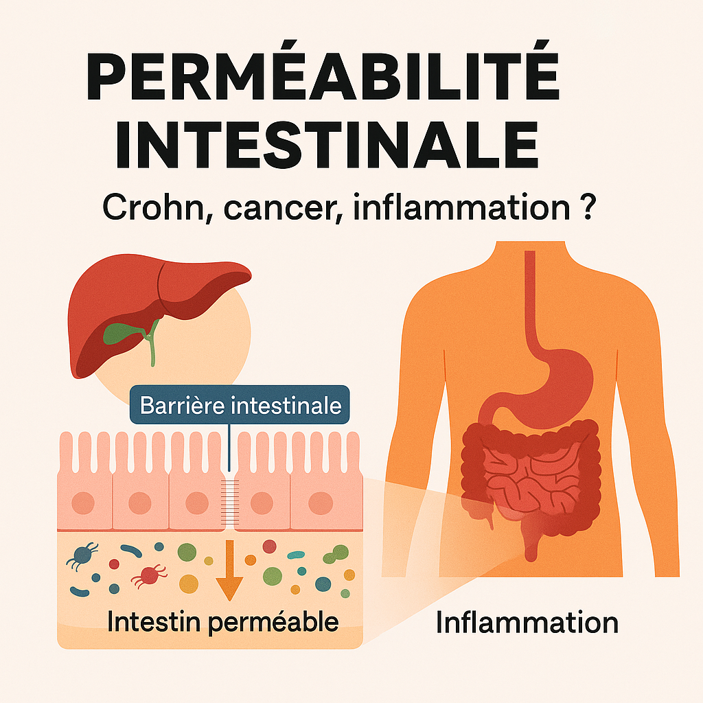 Perméabilité intestinale : Crohn, cancer, inflammation ?