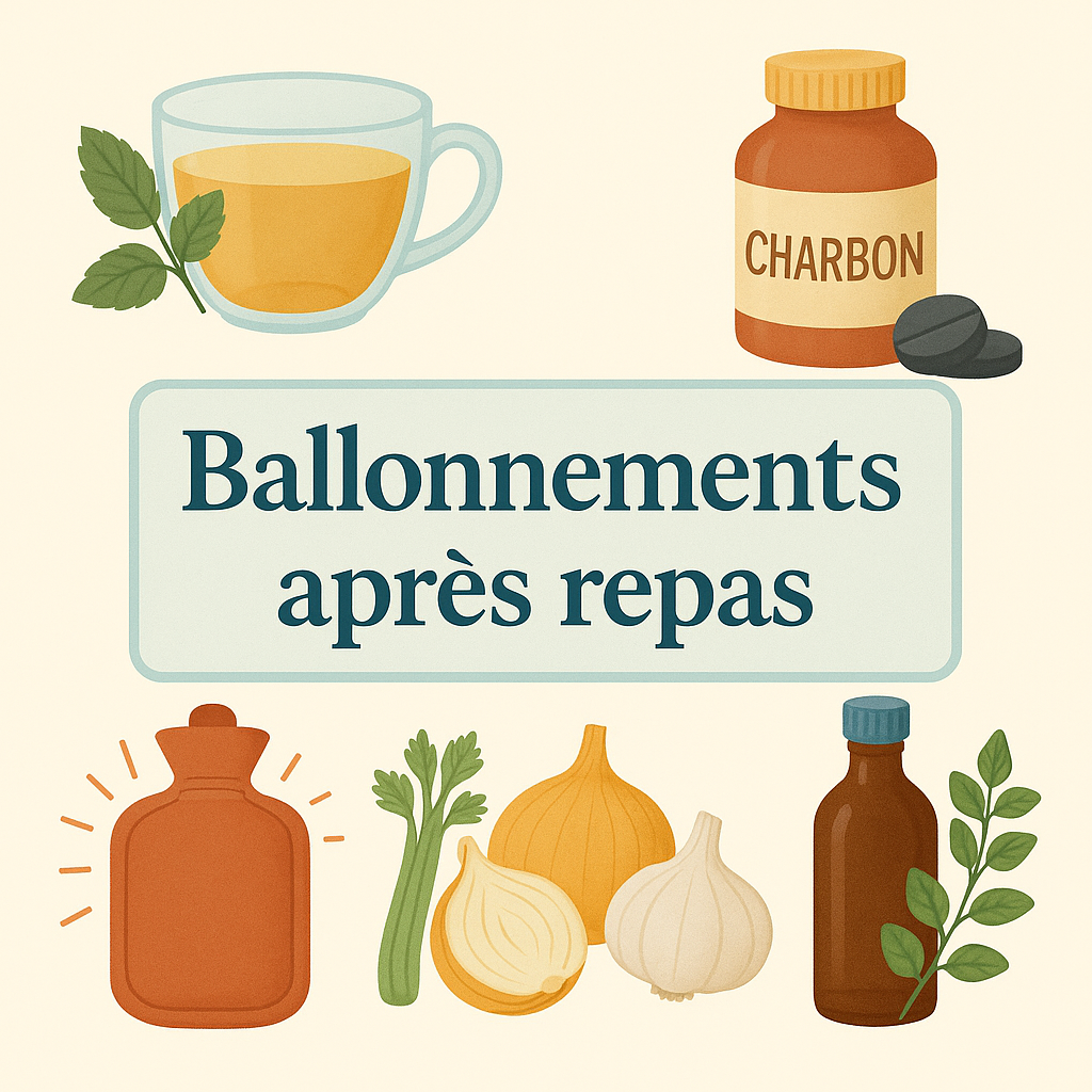 Ballonnements après repas : 5 solutions naturelles qui soulagent vraiment