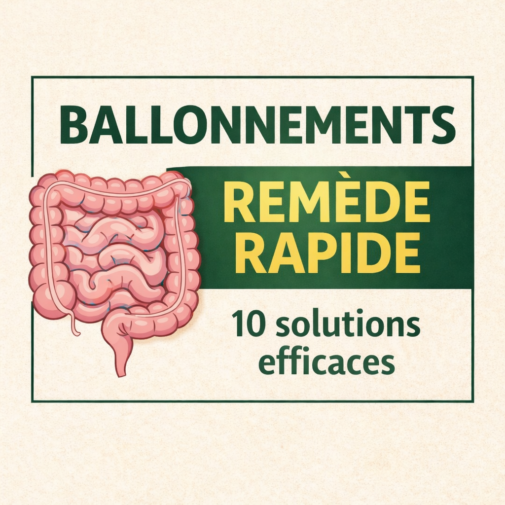 Ballonnement remède rapide