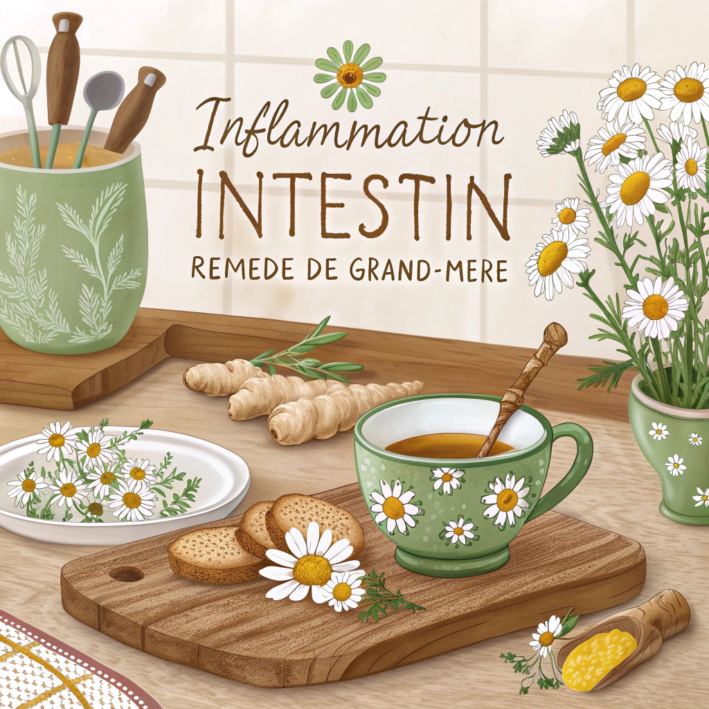 Inflammation intestin : remède de grand-mère