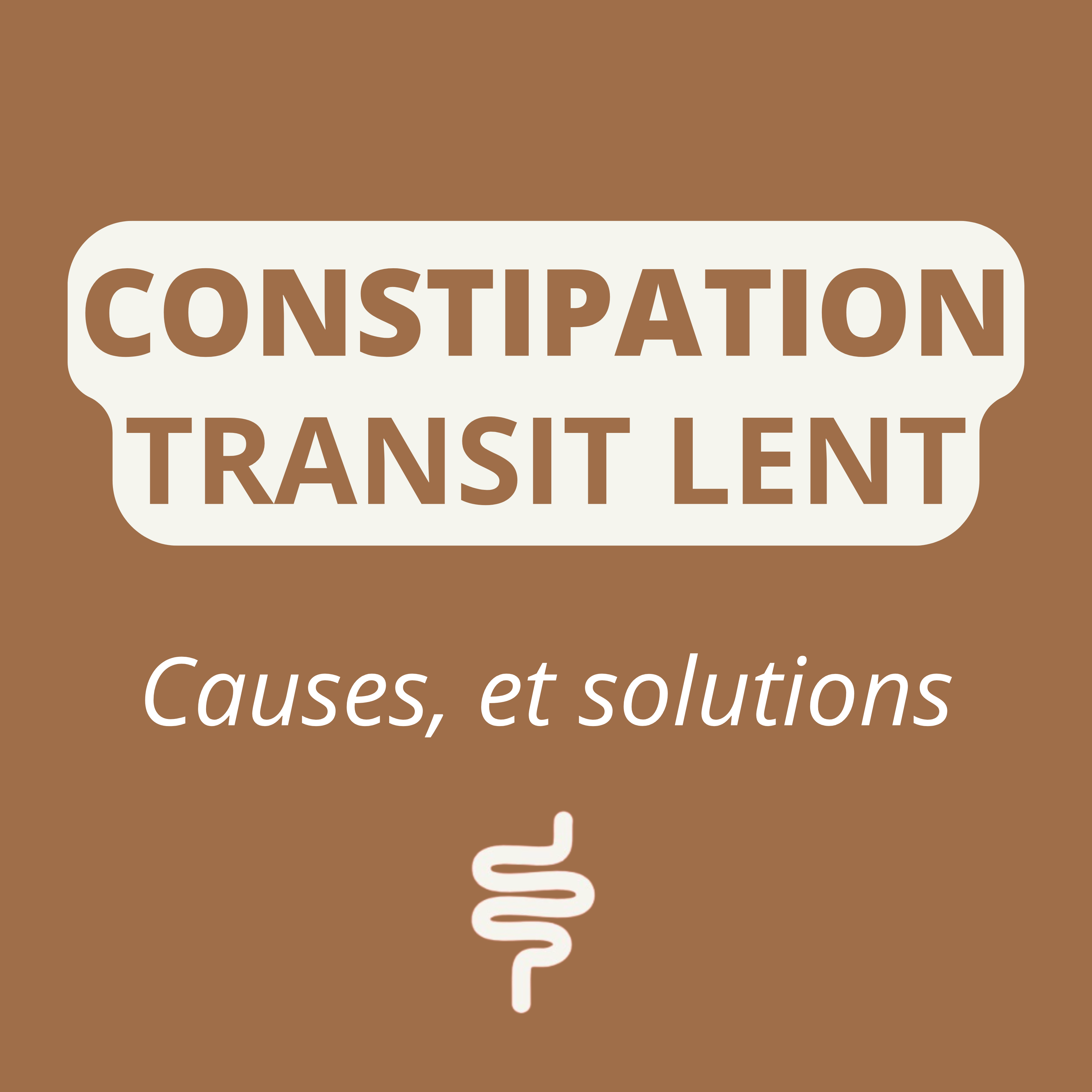 constipation transit lent causes et solutions