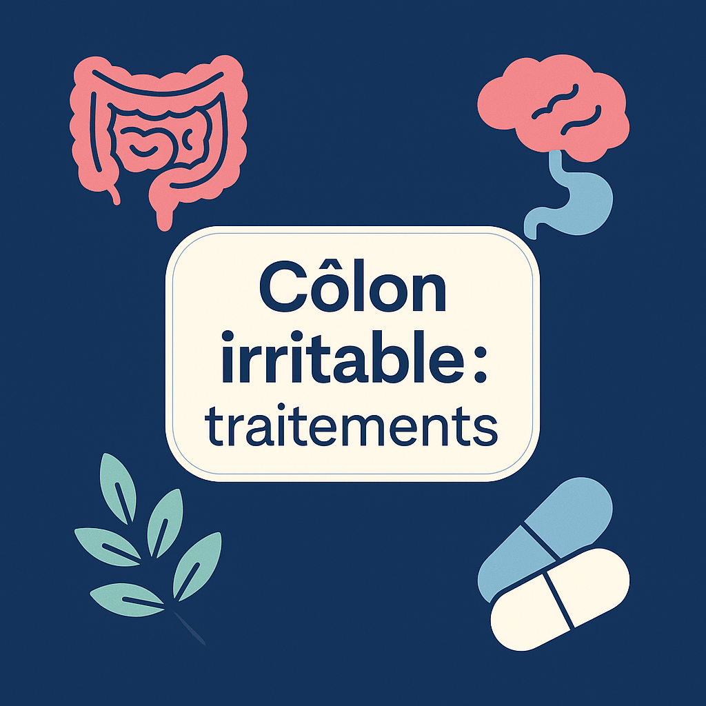 Côlon irritable : traitements efficaces