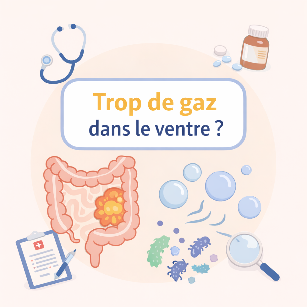 Trop de gaz dans le ventre : s’en débarrasser naturellement