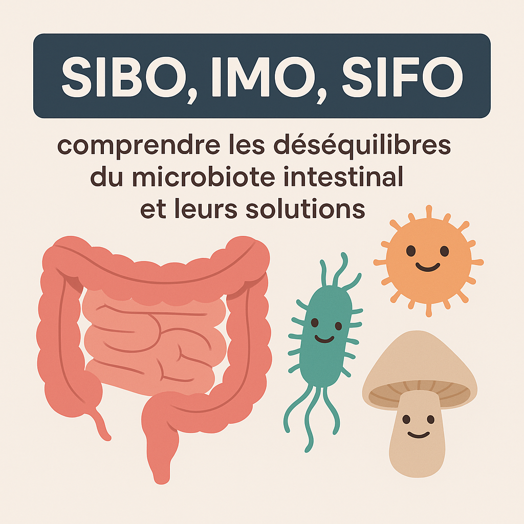SIBO, IMO, SIFO : comprendre, diagnostiquer et traiter les déséquilibres du microbiote intestinal