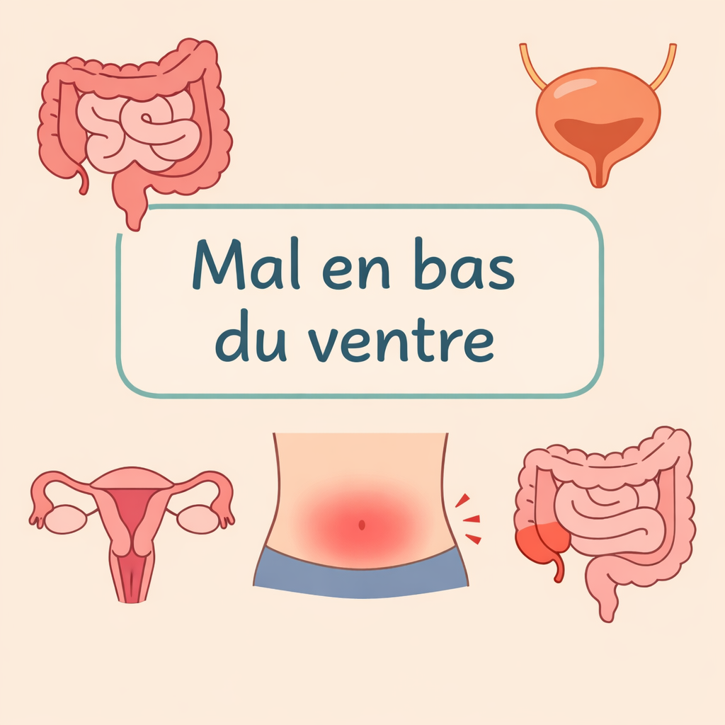 Mal en bas du ventre : guide anti-douleur