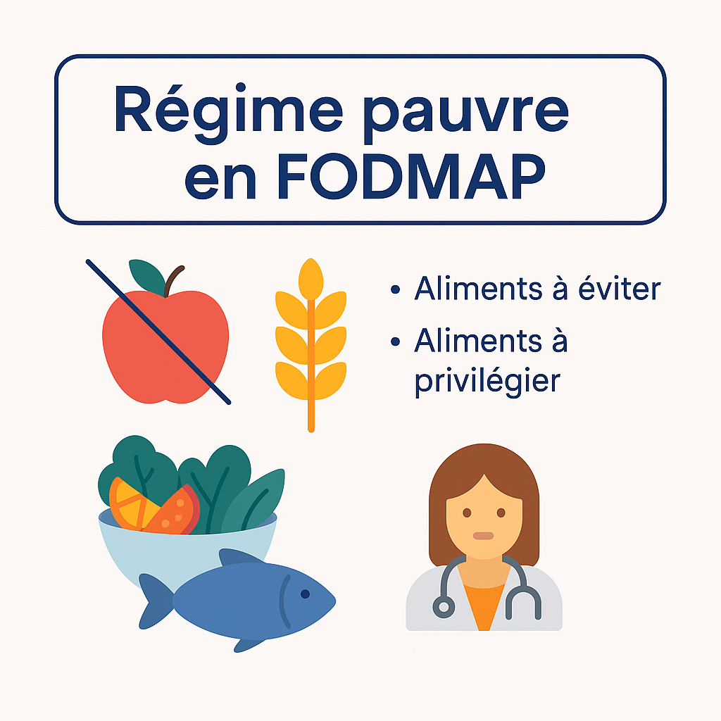Régime pauvre en FODMAP