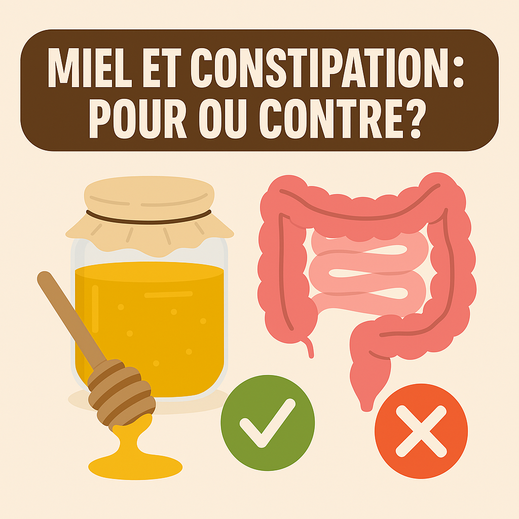 Miel et constipation