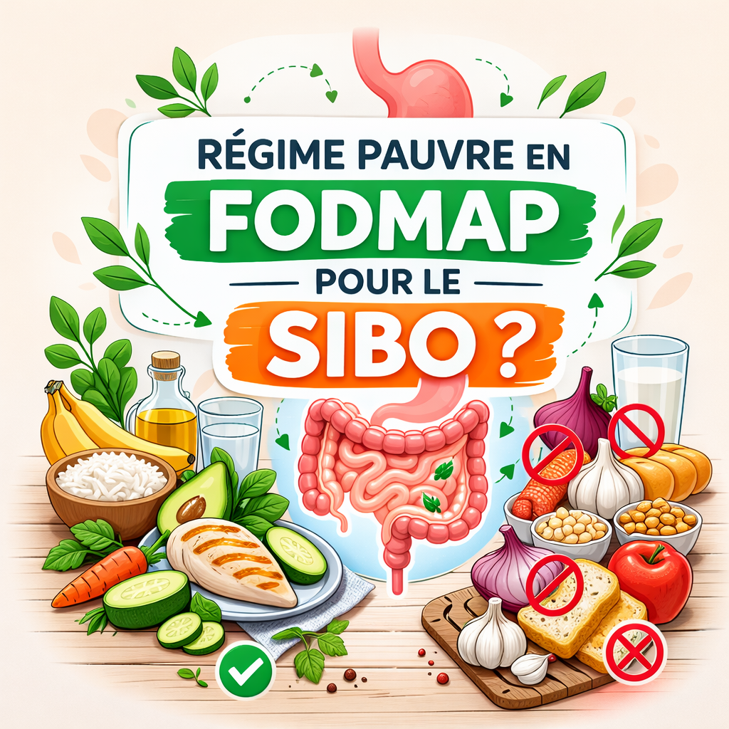 Le régime pauvre en FODMAP pour le SIBO