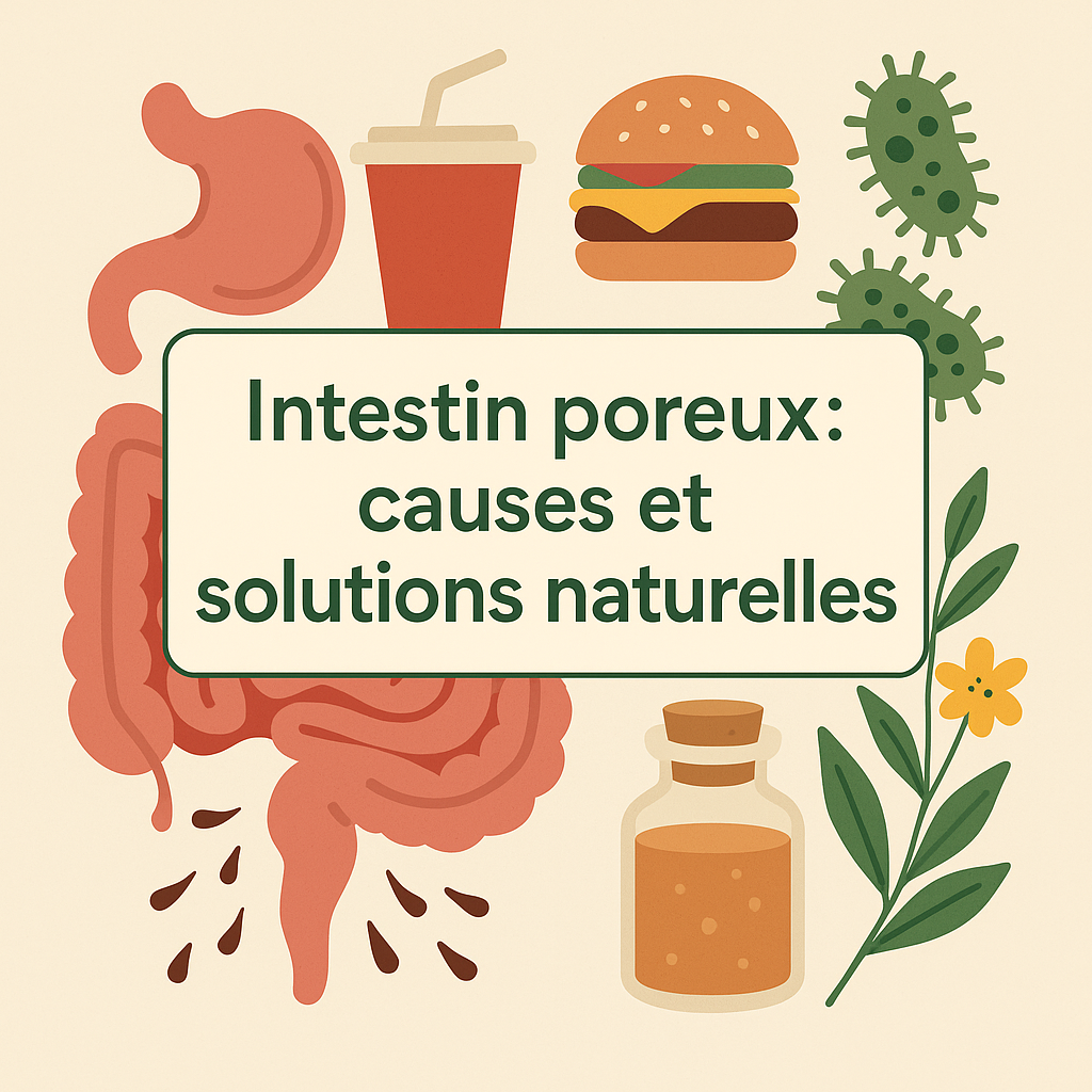 Intestin poreux : causes et solutions naturelles
