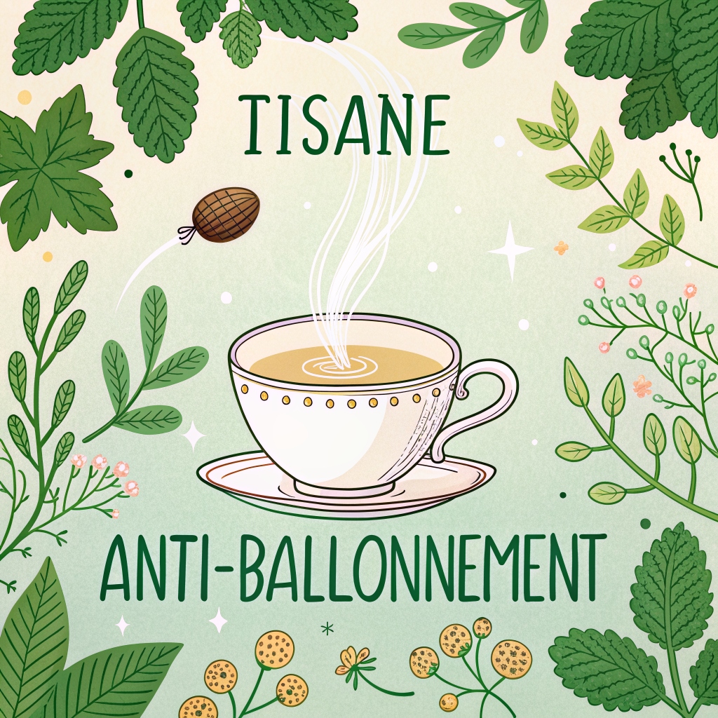 Tisane anti ballonnement