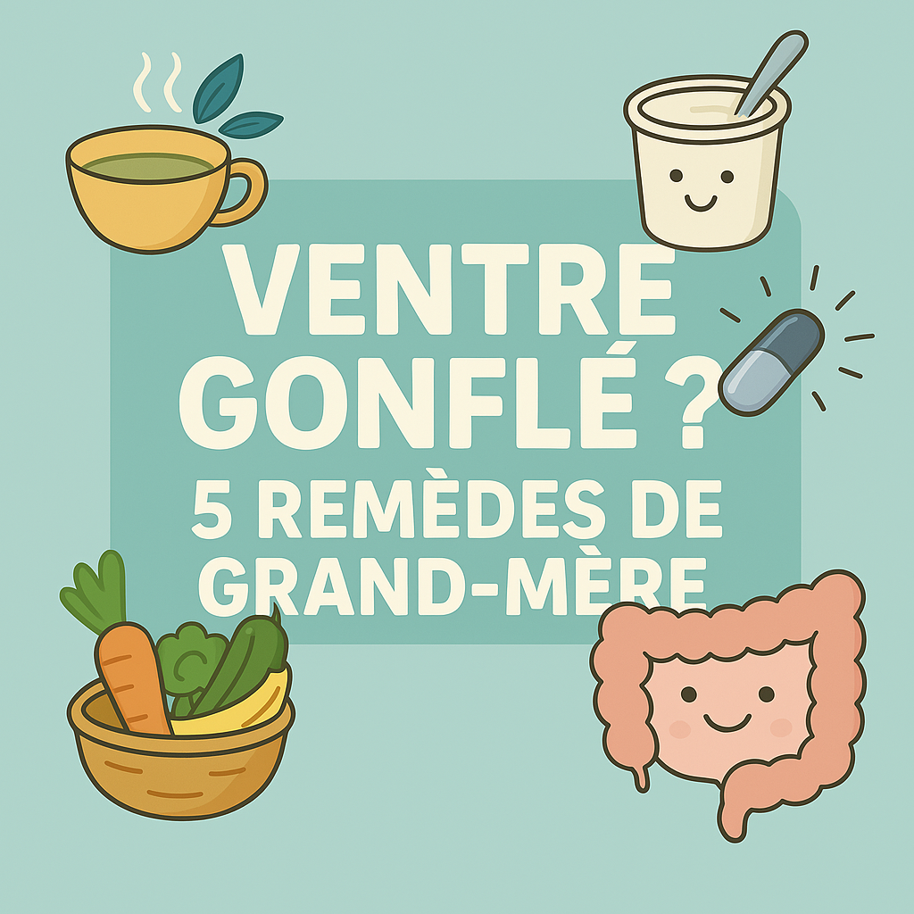 Ventre gonflé remède de grand-mère