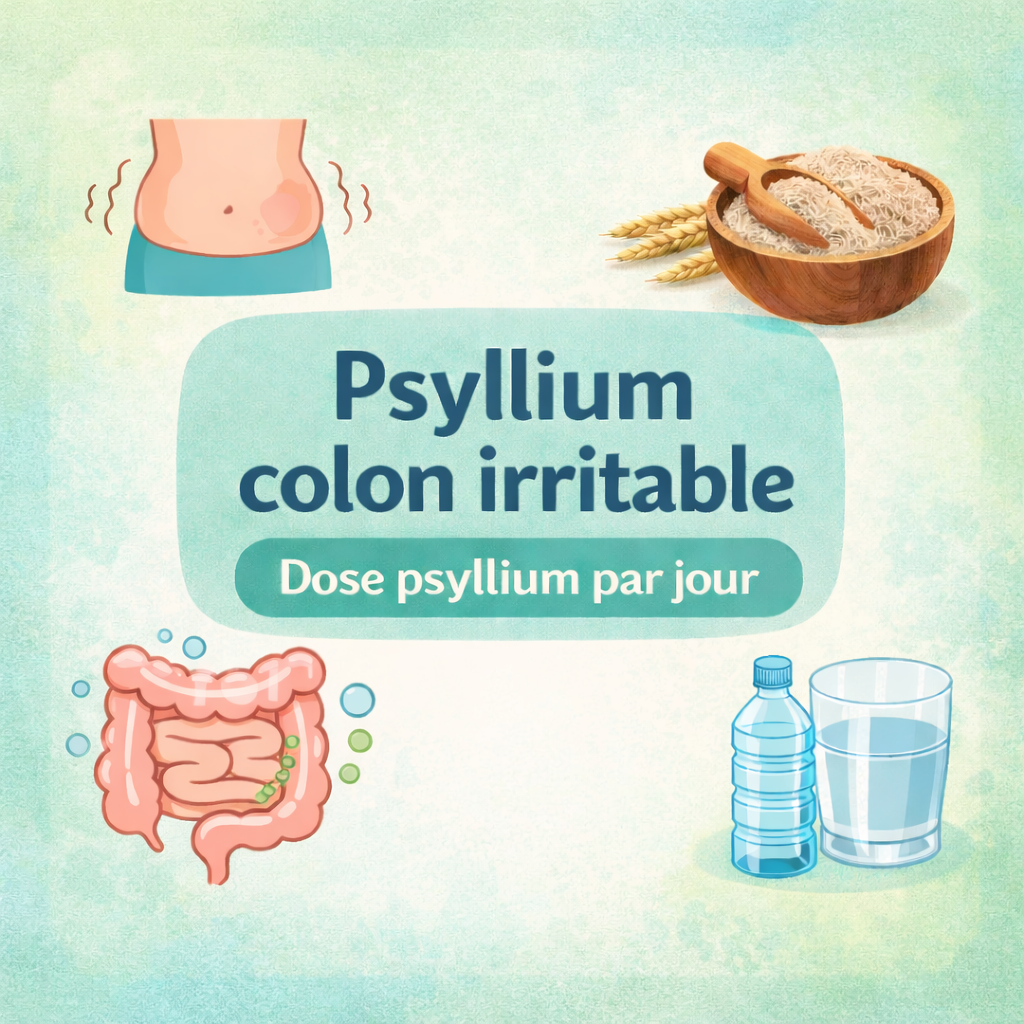Psyllium colon irritable : dose psyllium par jour