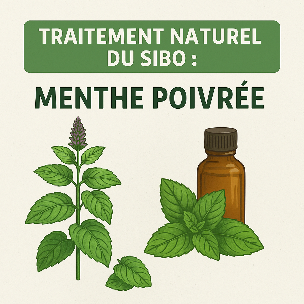 Traitement naturel du SIBO : menthe poivrée