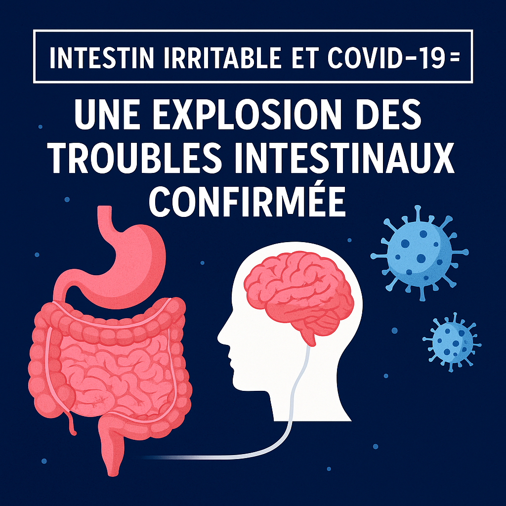 Intestin irritable et COVID-19 : une explosion des troubles intestinaux confirmée