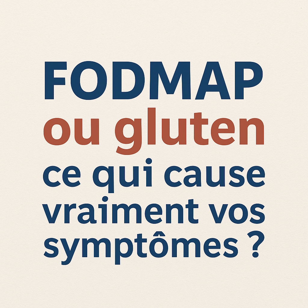 FODMAP ou gluten : ce qui cause vraiment vos symptômes ?