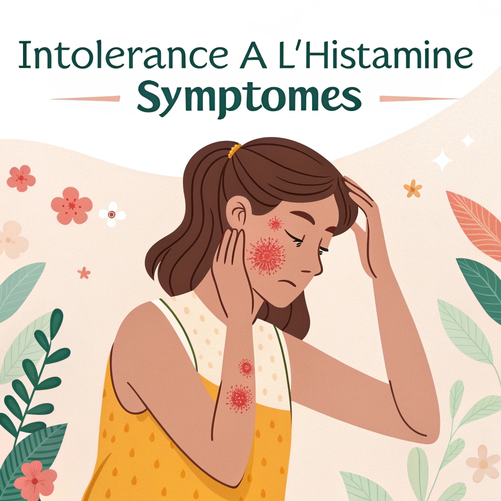Intolérance à l'histamine : symptômes