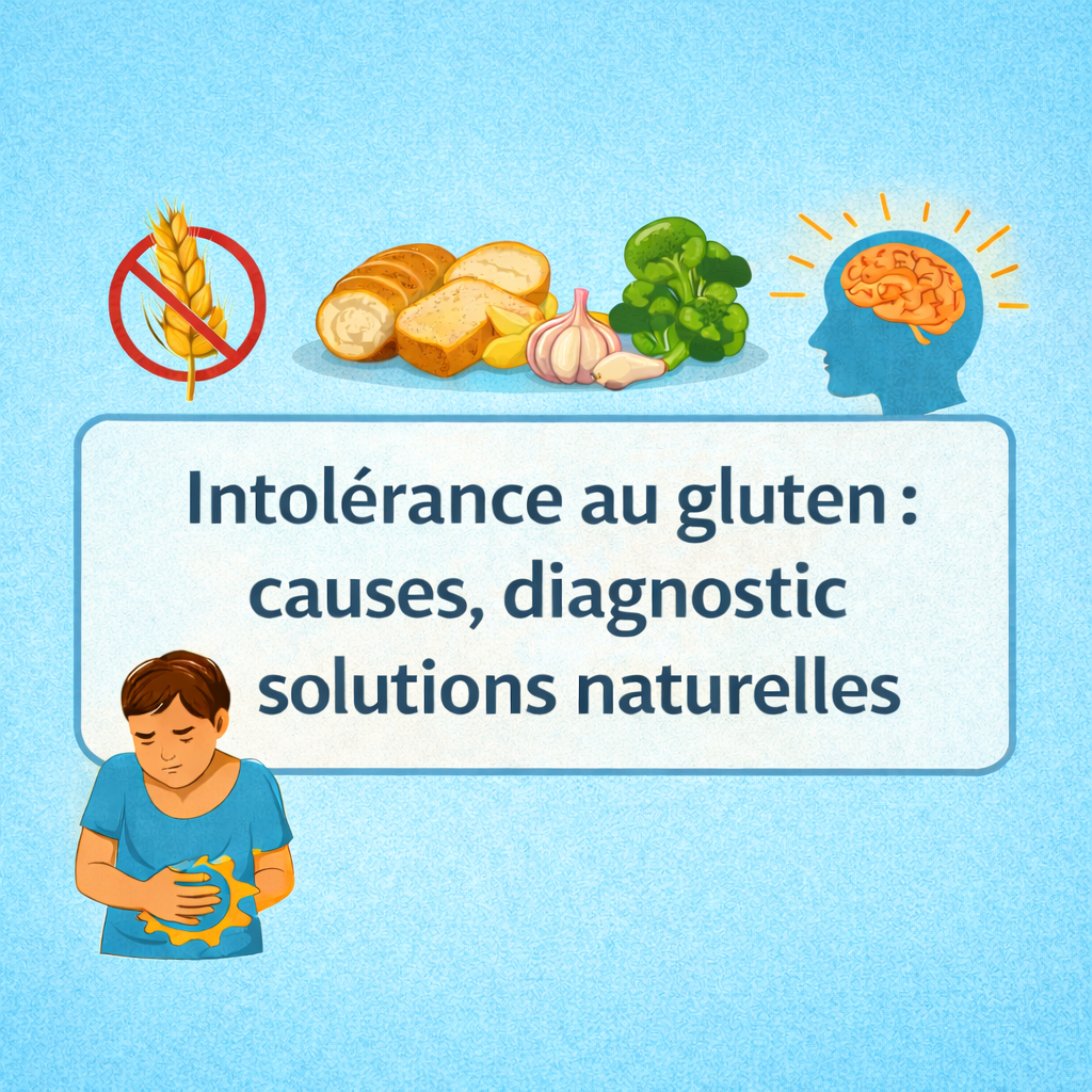 Intolérance au gluten : causes, diagnostic solutions naturelles