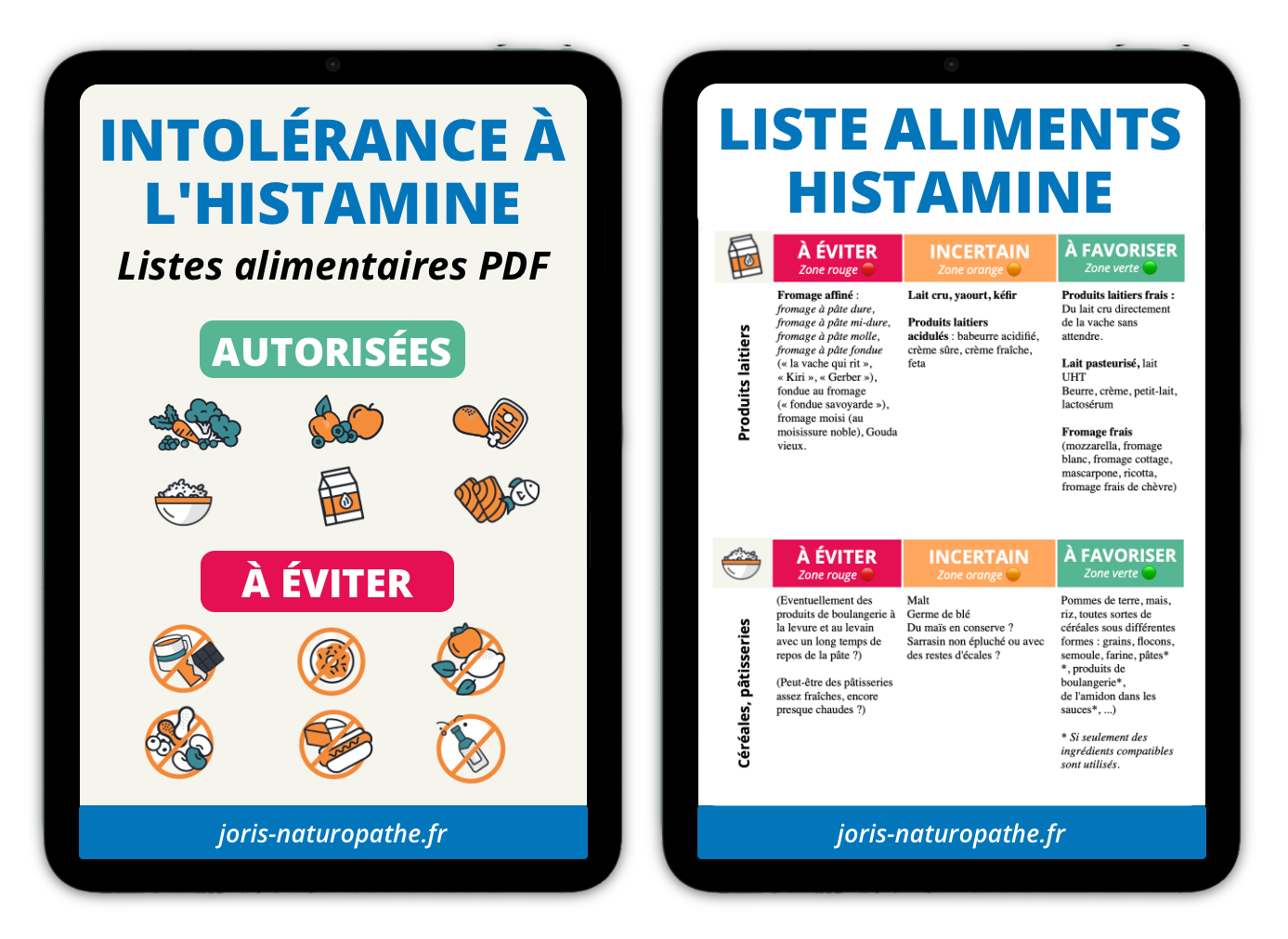 aliments riches en histamine 