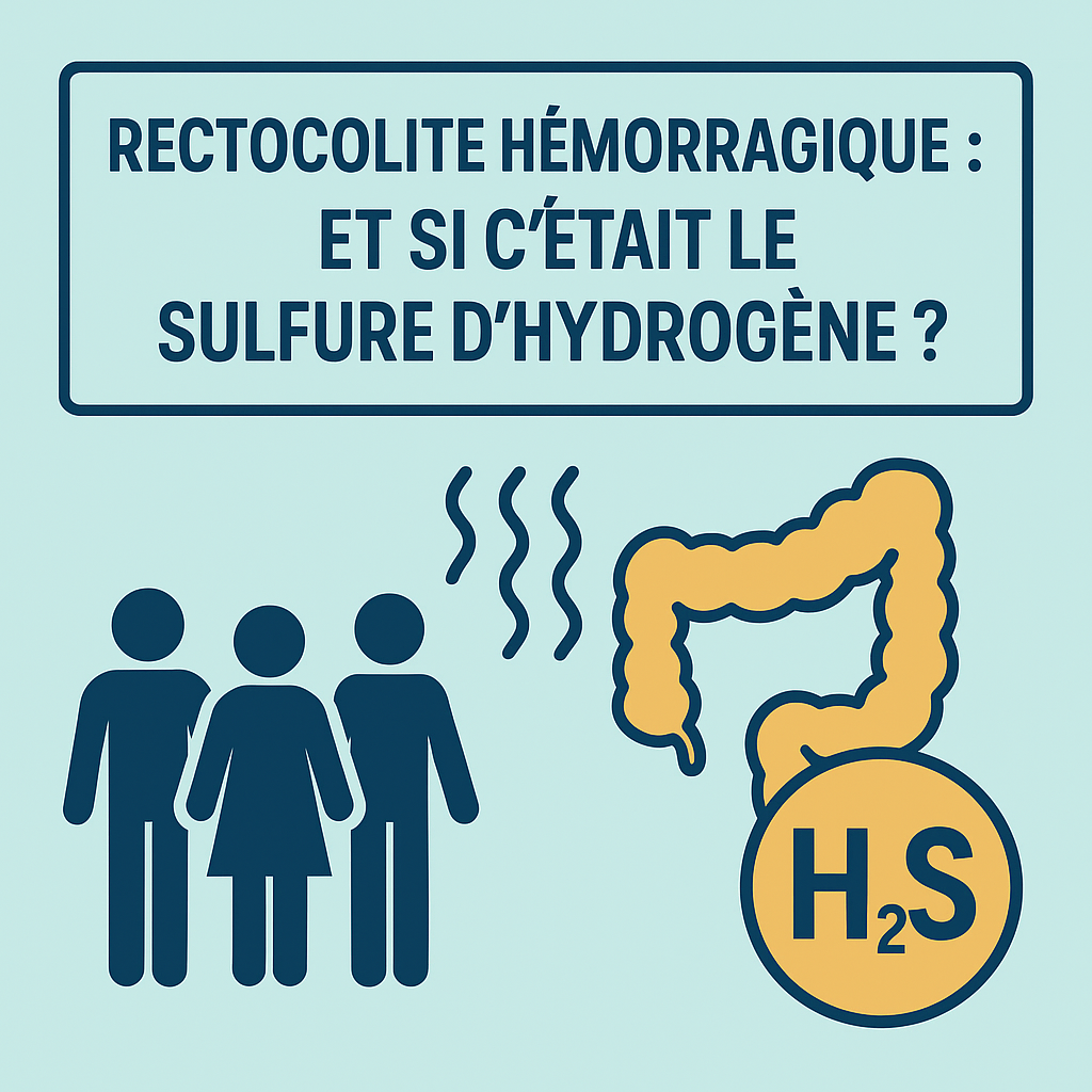 Rectocolite hémorragique : et si c’était le sulfure d’hydrogène ?