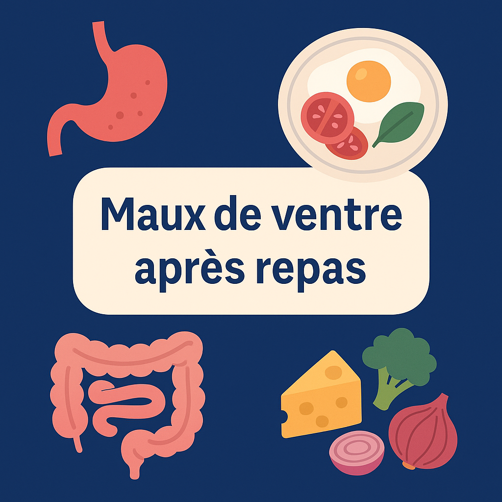 Syndrome de l'intestin irritable : maux de ventre après repas