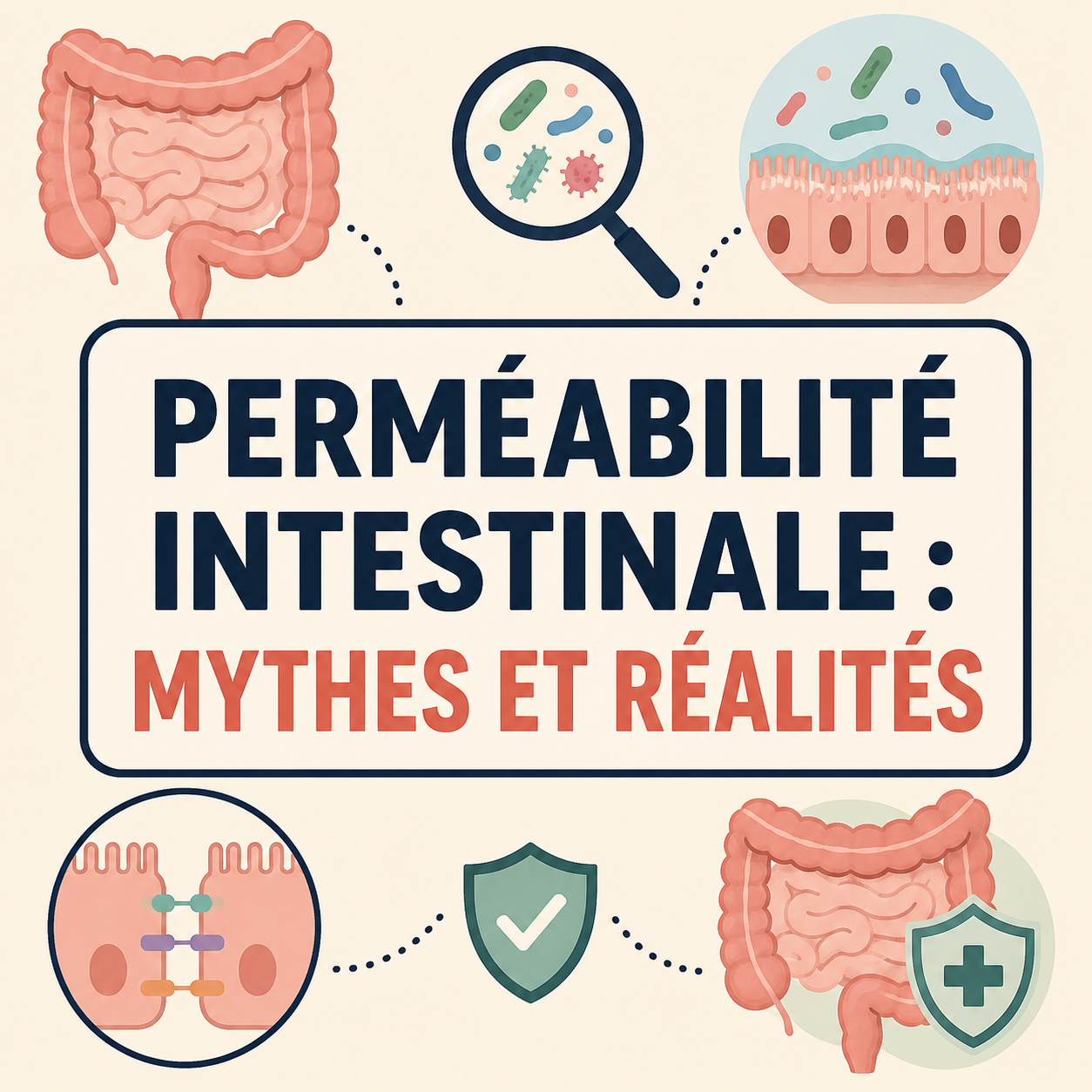 Perméabilité intestinale : TOP 6 des mythes et réalités