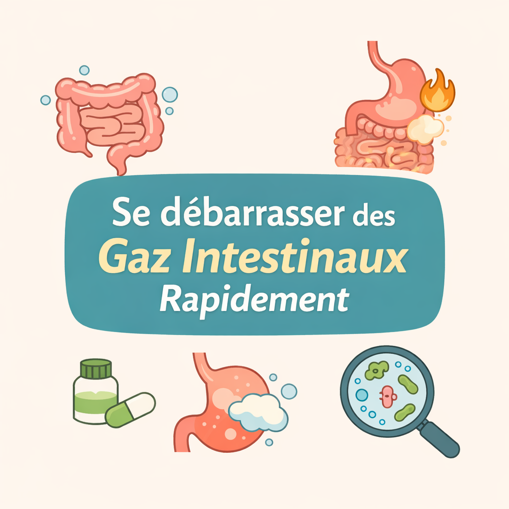 Se debarrasser des gaz intestinaux rapidement : guide complet